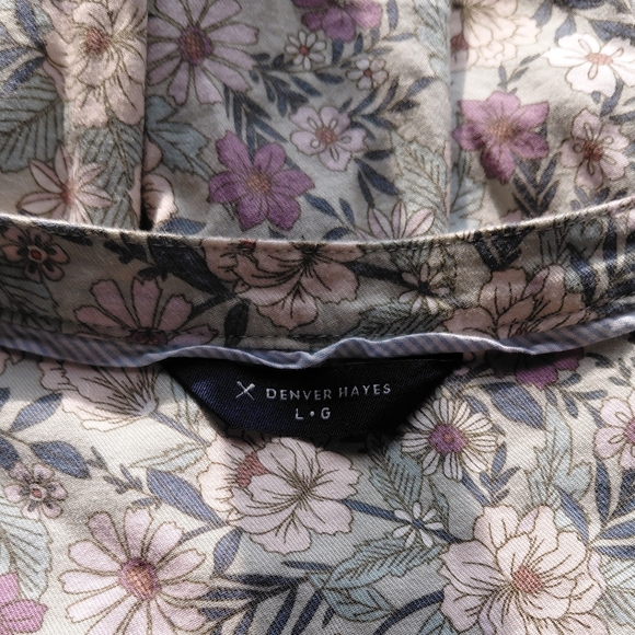 Denver Hayes Multicolor Floral Long Sleeve Dress - Picture 6 of 8